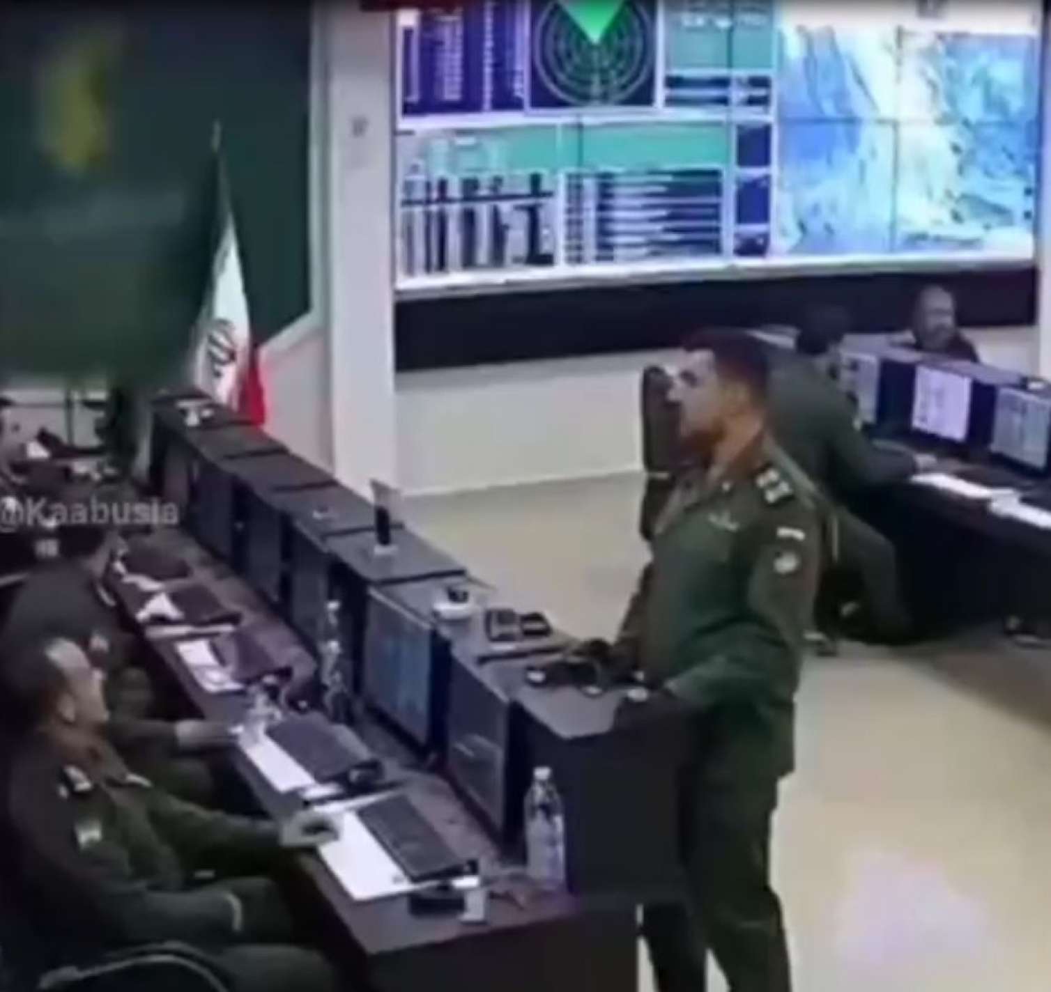 SEPAH qərargahının vurulma anı – VİDEO 