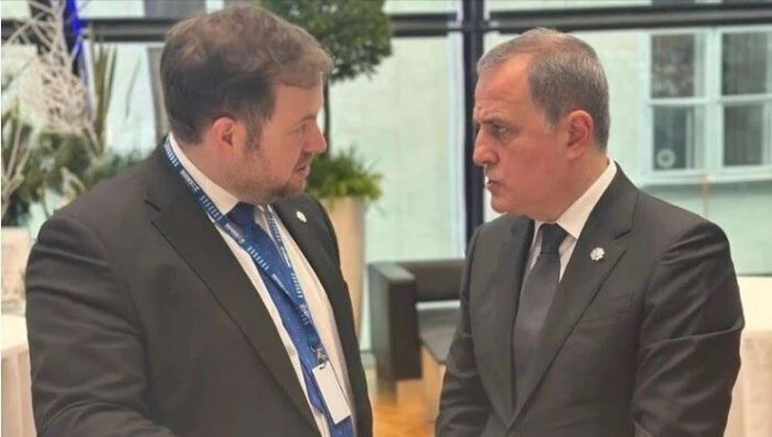 Ceyhun Bayramov Stiven Dauti ilə görüşdü 