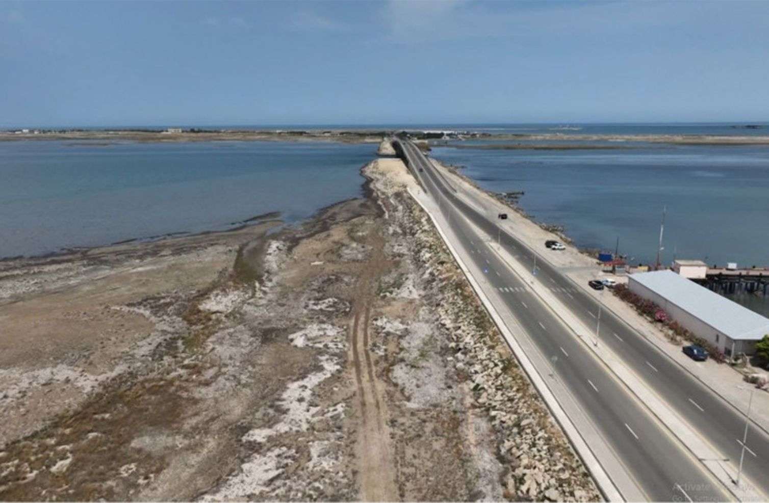 Xəzər quruyur – İki ada yarımadaya çevrilə bilər – VİDEO 