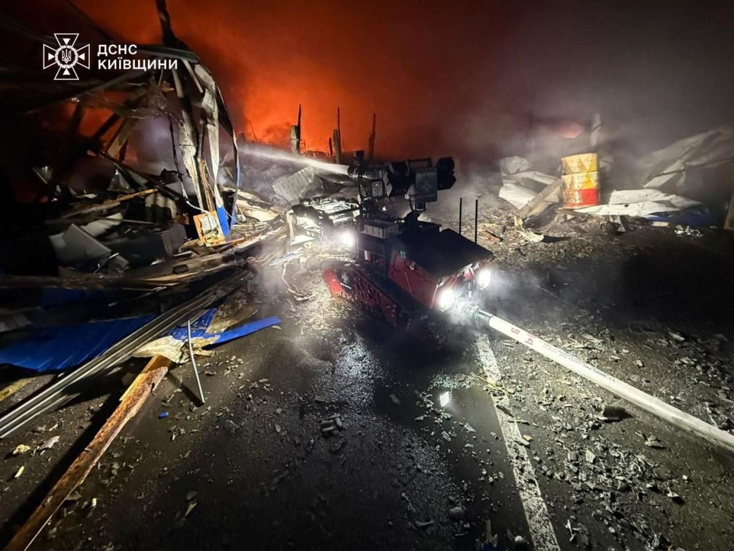 Ukraynaya gecə hücumu: Bu obyektlər dağıdıldı – FOTO – VİDEO 