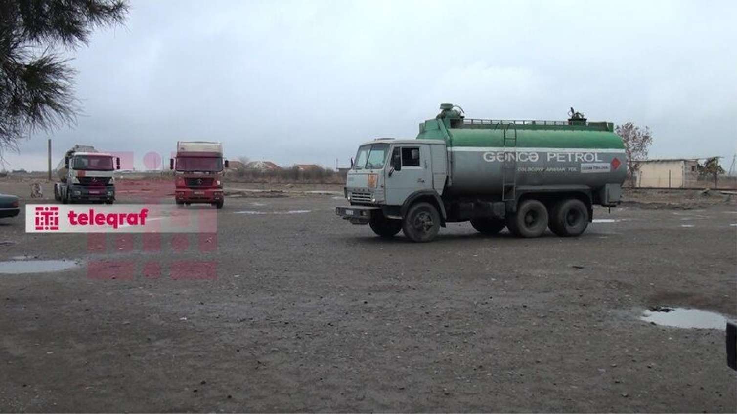 Gəncə Neftbazası fəaliyyətini dayandırdı - FOTO 