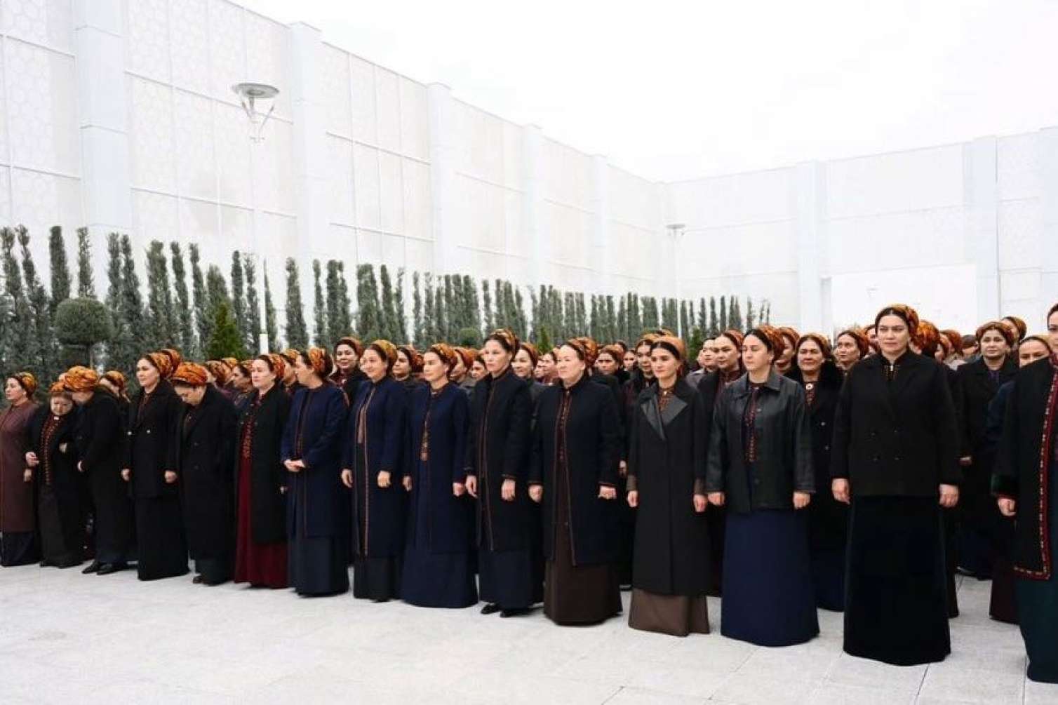 Leyla Əliyeva Türkmənistanda açılış mərasimində - FOTO 