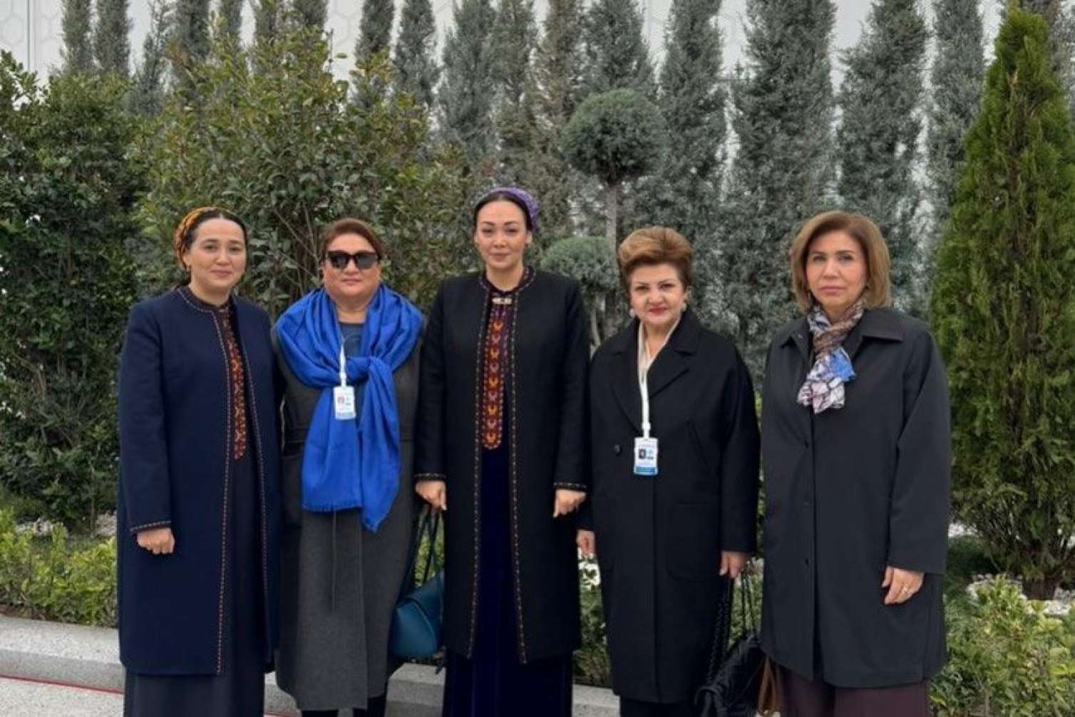 Leyla Əliyeva Türkmənistanda açılış mərasimində - FOTO 