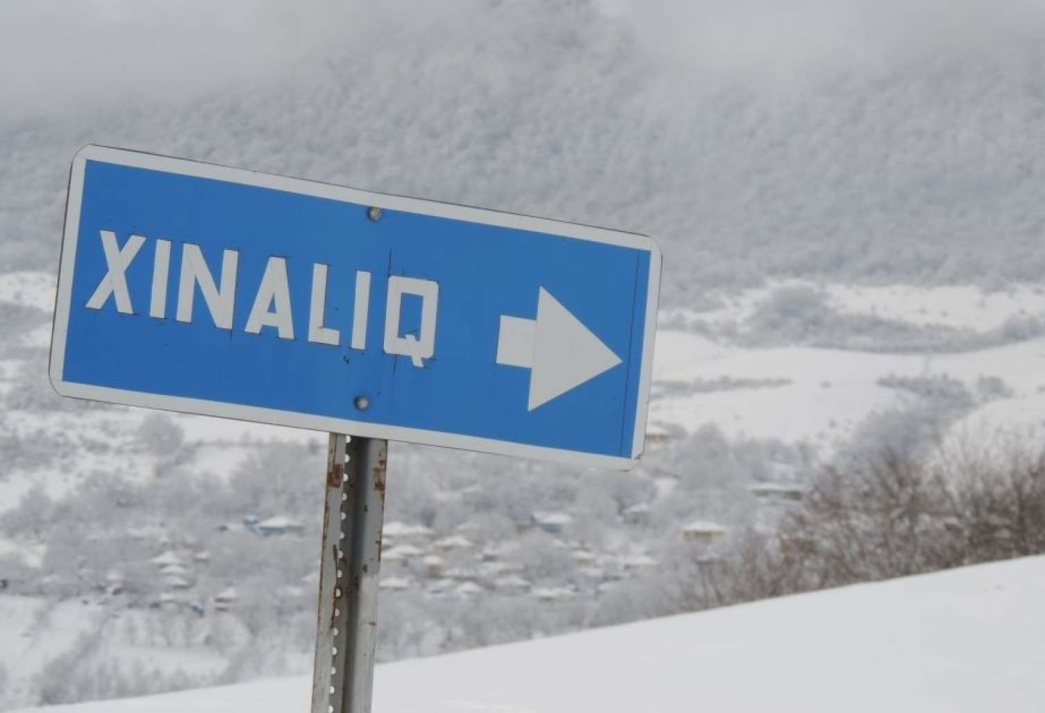 Şahdağ və Xınalığa qar yağdı – Faktiki hava  