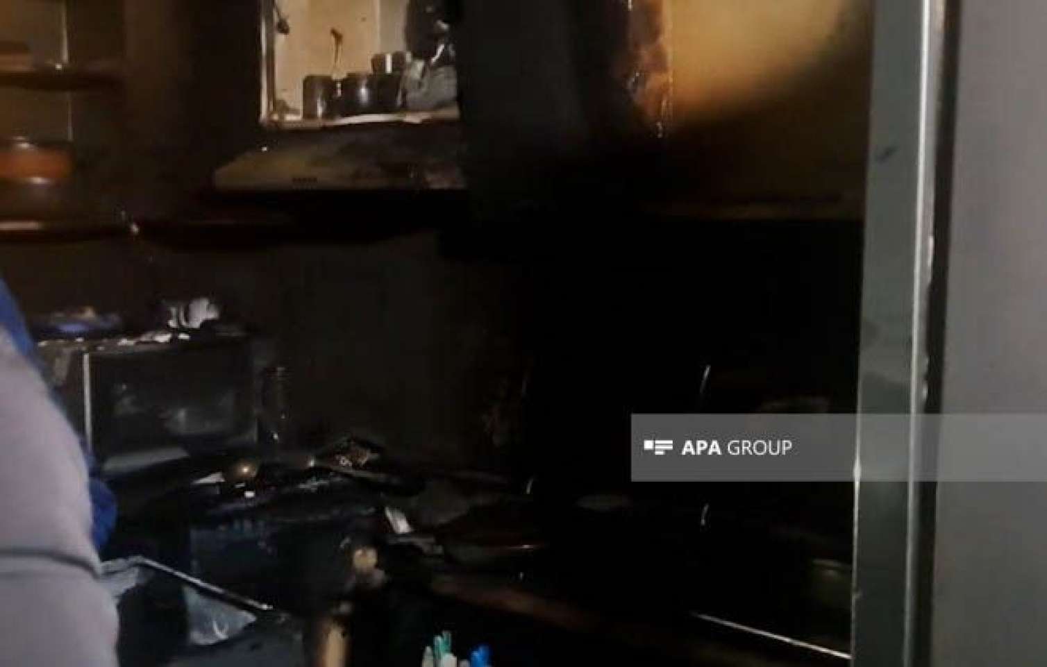 Xırdalanda yaşayış binasında yanğın – Xəsarət alanlar var – FOTO 