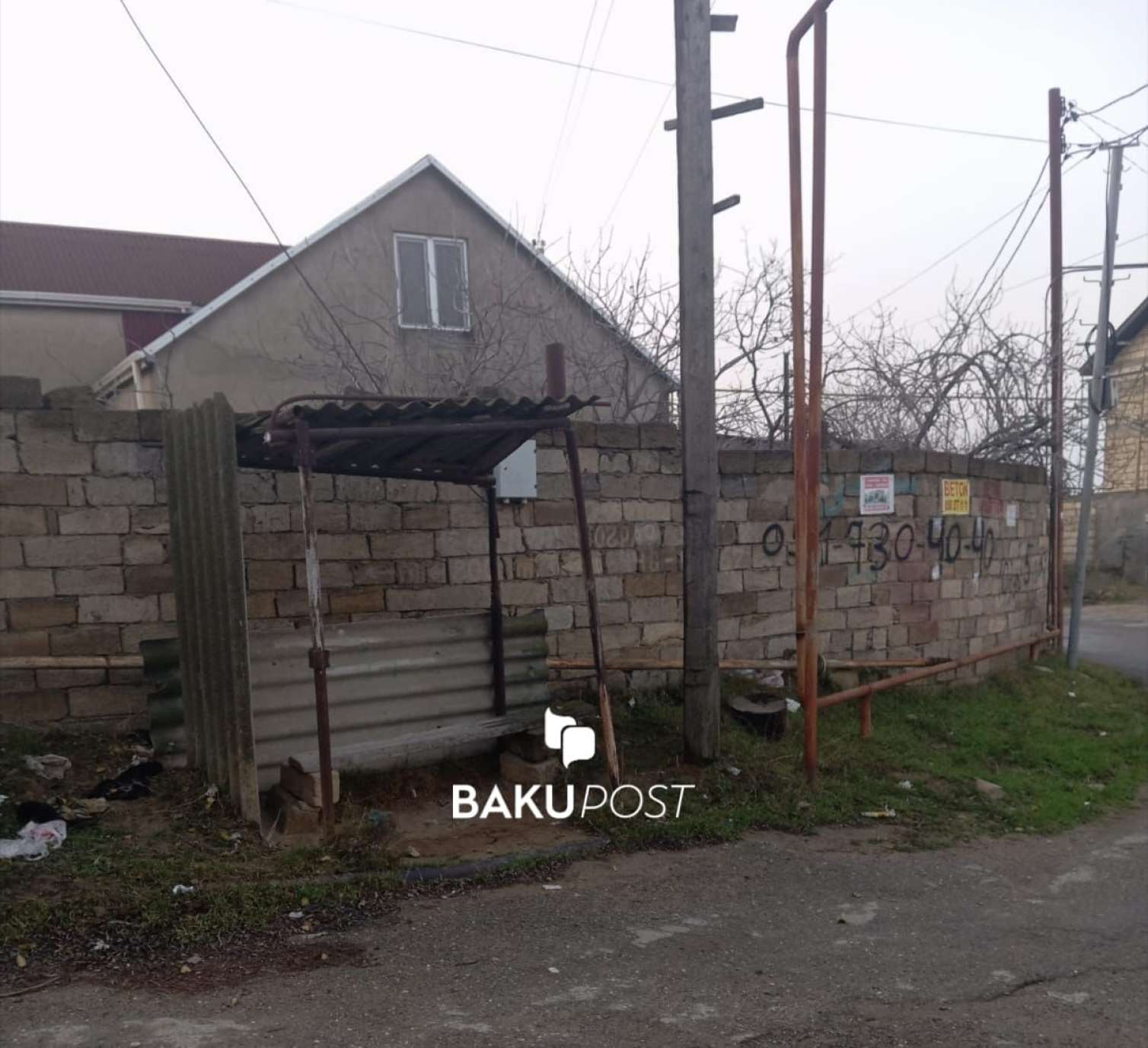 “Qurd dərəsi”nin quş damına bənzəyən dayanacaqları... - ŞİKAYƏT+ FOTO 