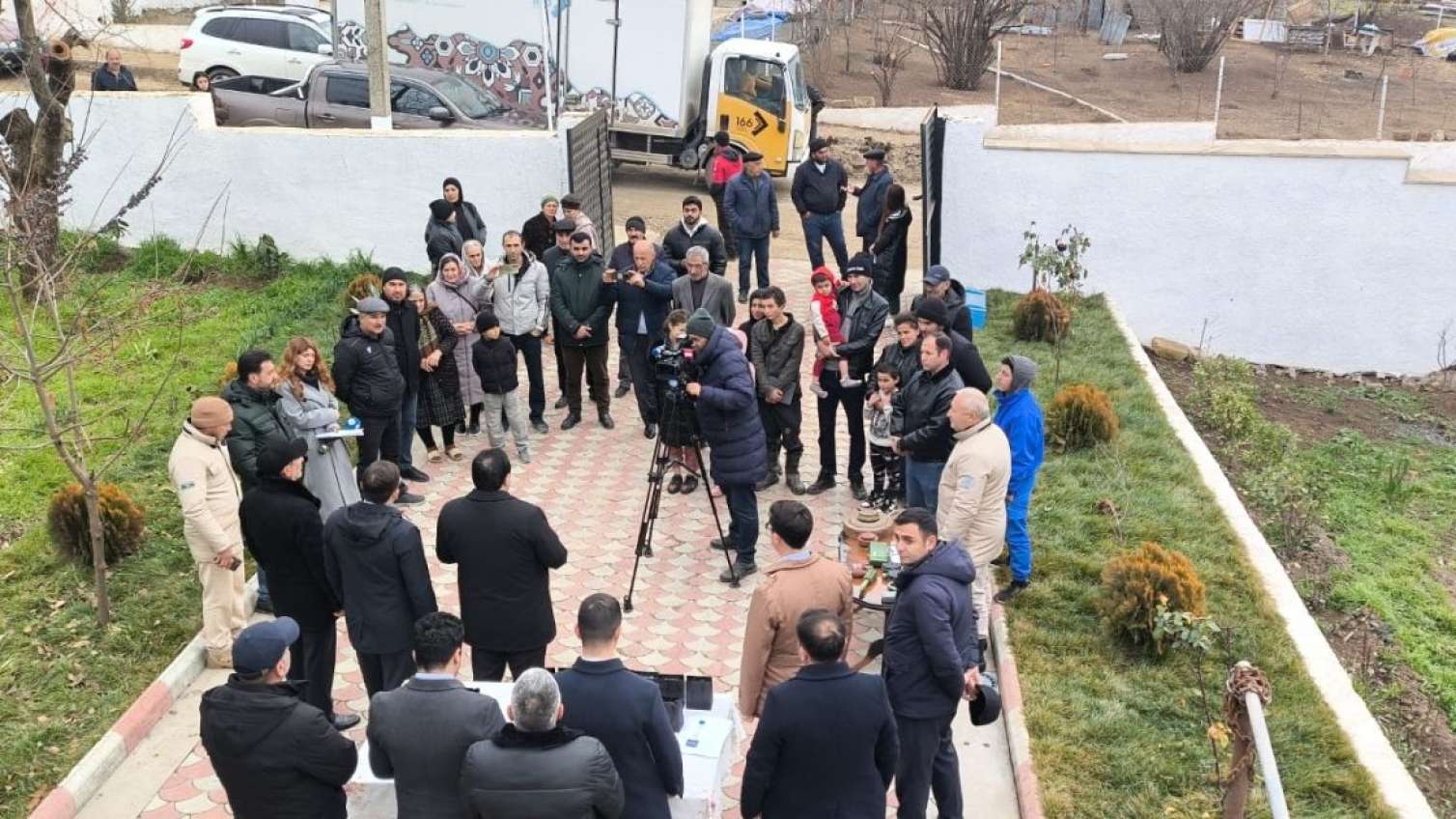 Hadrutda daha 13 ailəyə evlərinin açarları təqdim olundu - FOTO 