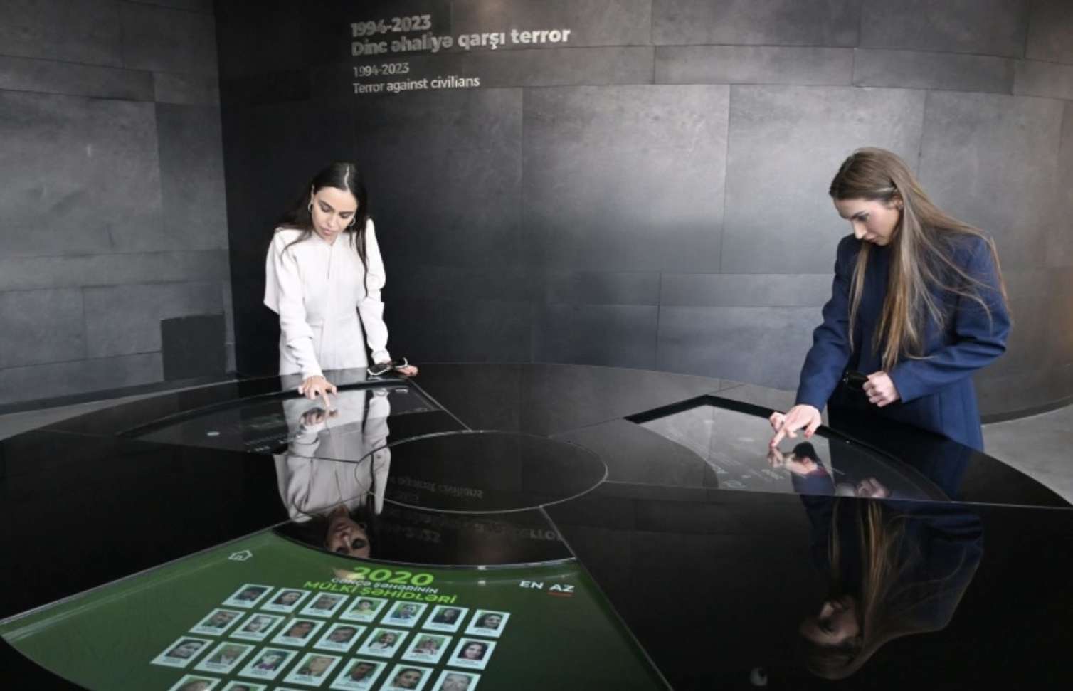 Leyla Əliyeva və Alena Əliyeva Gəncədə - FOTO 