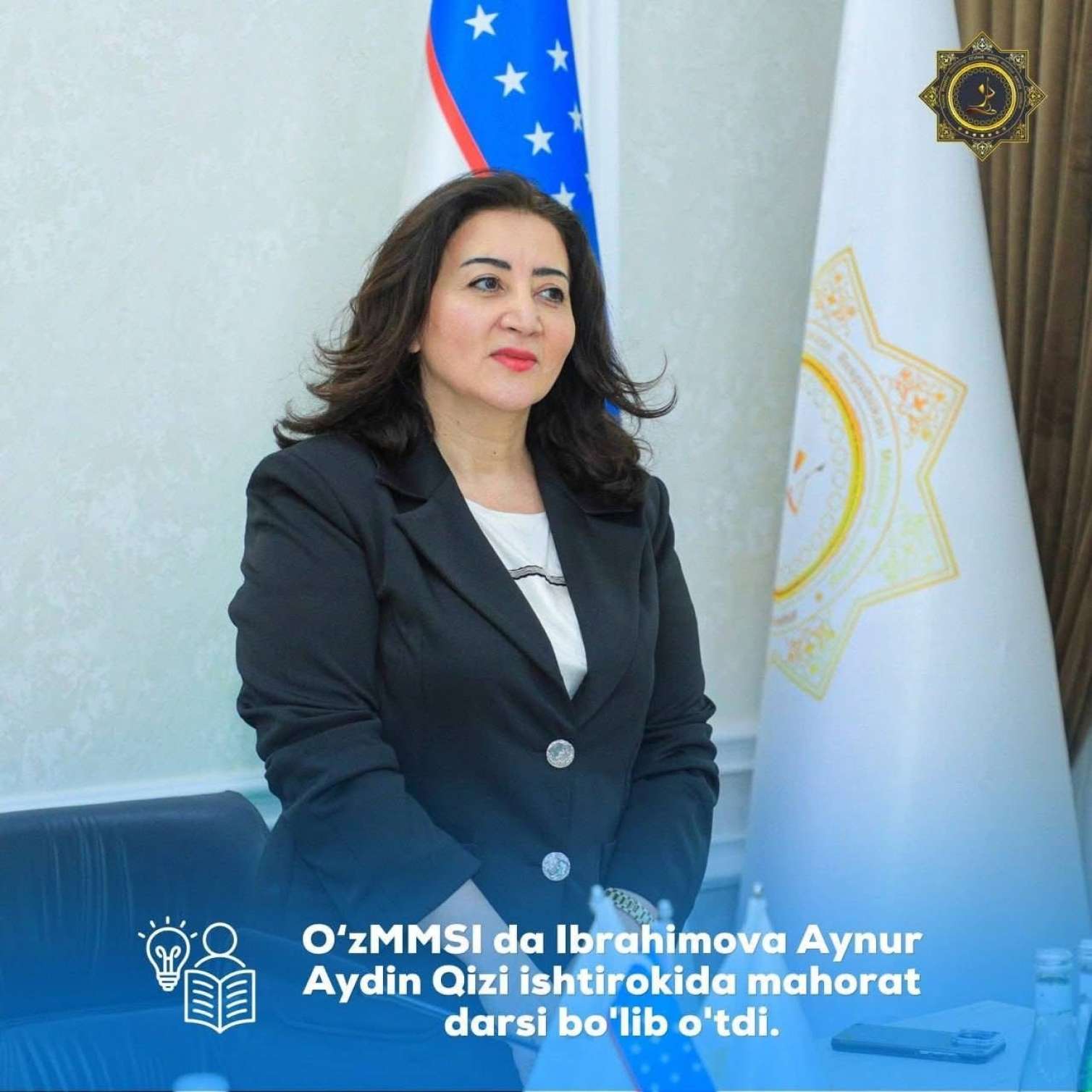 Qeyri-Maddi Mədəni İrsin İnkişafına Dəstək İB sədri Daşkənddə ustad dərsi keçib 