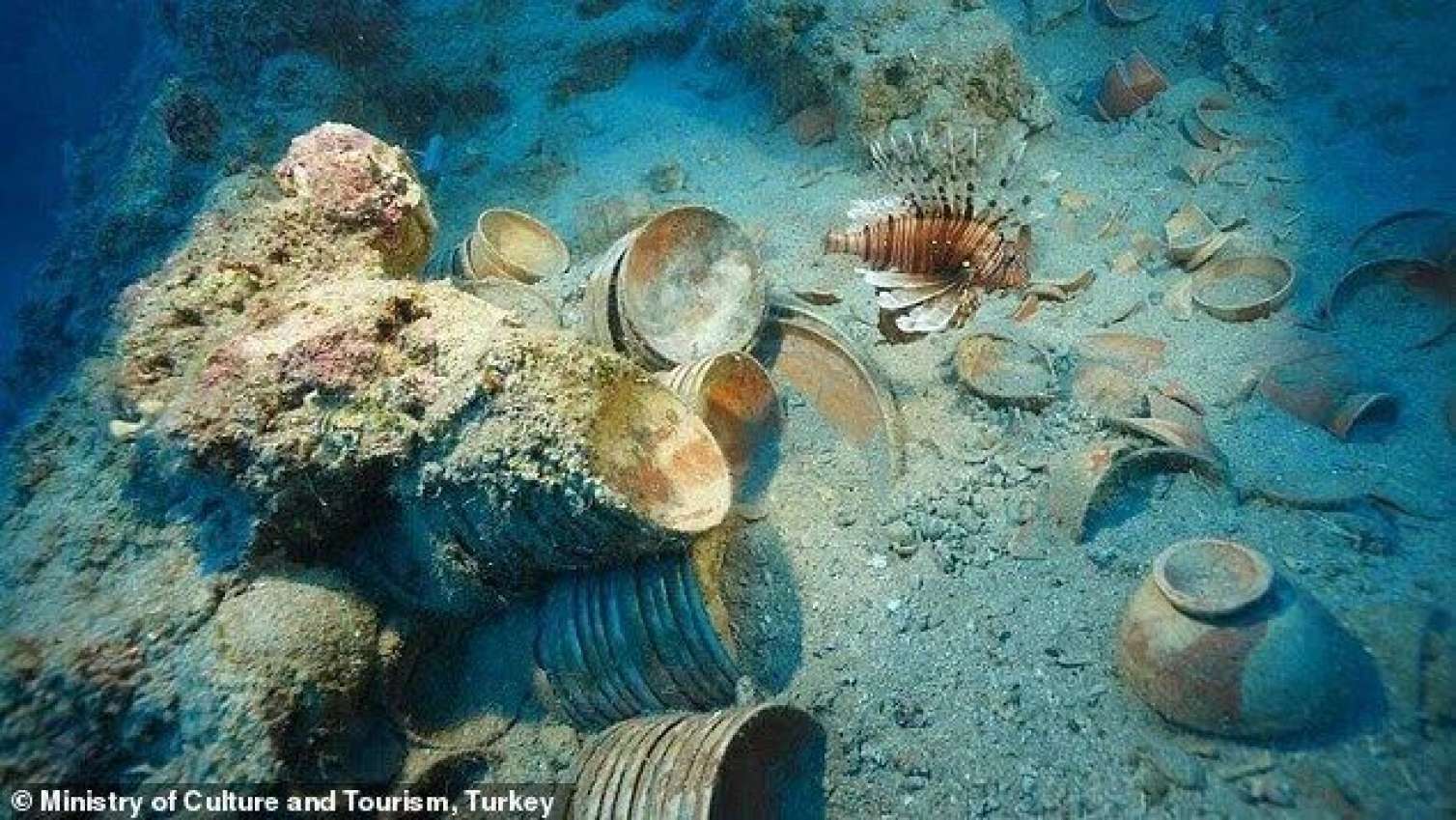 2100 illik batan gəmi tapıldı: Dənizin dibindən "xəzinə" çıxdı - FOTO xəbəri üçün şəkil