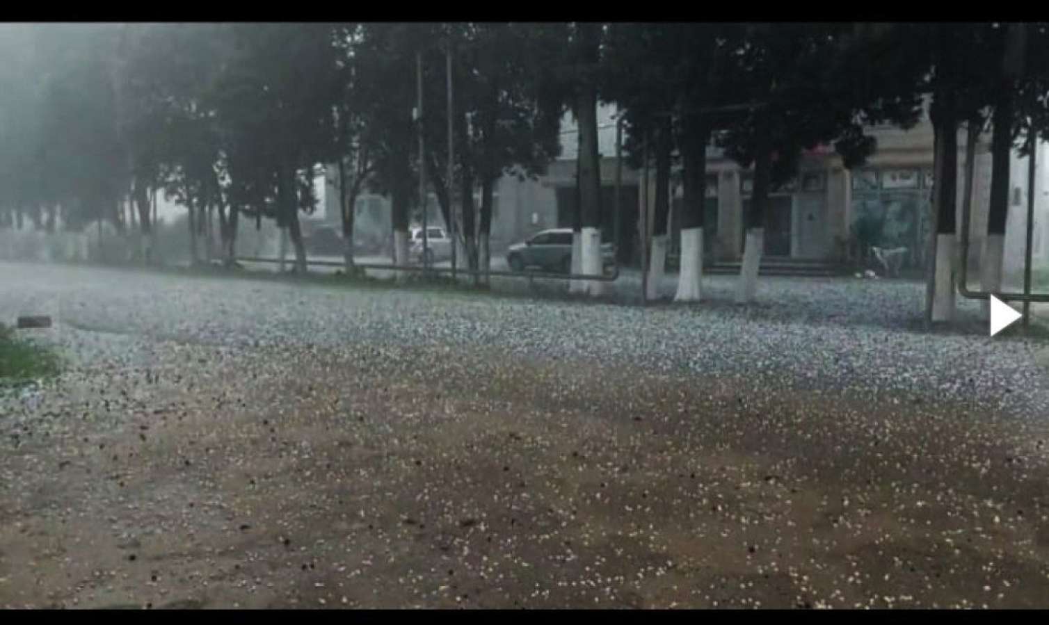 Lənkərana 5 dəqiqə dolu düşdü - FOTO