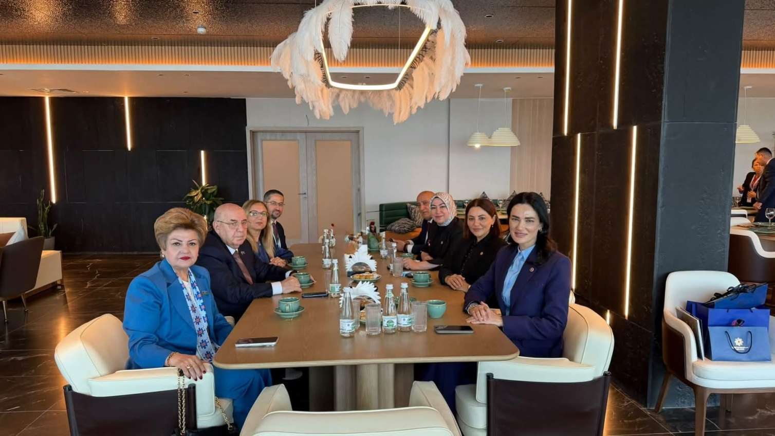 Azərbaycanlı deputatlar Türkiyə parlamentariləri ilə görüşdülər 
