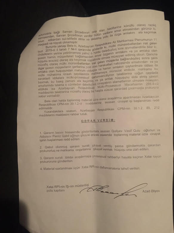 İcra başçısının oğlu avtosalona hücum etdi - 150 minlik avtomobil qalmaqalı (FOTO/VİDEO)