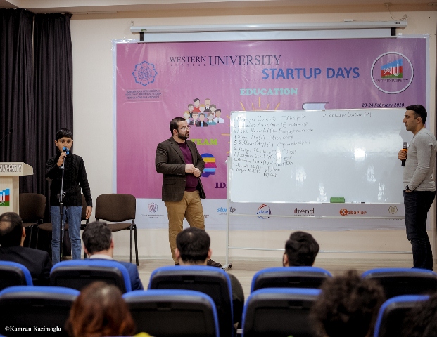 Qərbi Kaspi Universitetində Startup Günləri başlayıb 