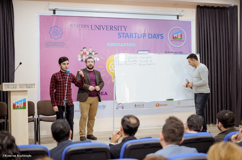 Qərbi Kaspi Universitetində Startup Günləri başlayıb 