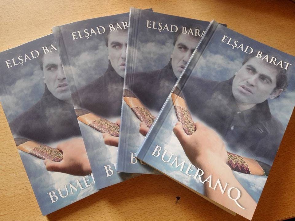 Bakupost.az - Yazıçı Elşad Baratın yeni kitabı çap olunub