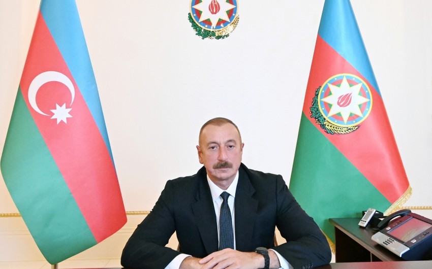 İlham Əliyev:   “Ordumuz Madagizdə Azərbaycan bayrağını qaldırdı”