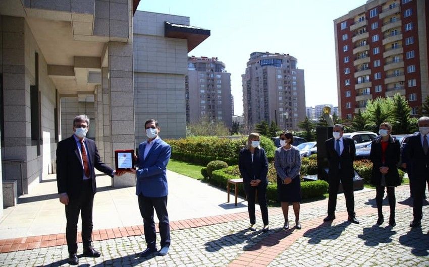 Türkiyənin Azərbaycandakı səfiri yola salındı - FOTOLAR Türkiyənin Azərbaycandakı səfiri yola salındı - FOTOLAR