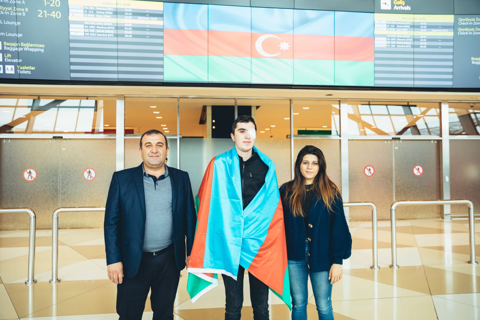 Daha 3 qazimiz sağalaraq Vətənə döndü - FOTO Daha 3 qazimiz sağalaraq Vətənə döndü - FOTO