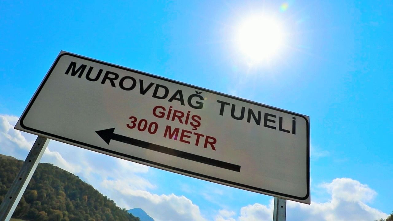 Murovdağ tunelinin inşasından  FOTOLAR