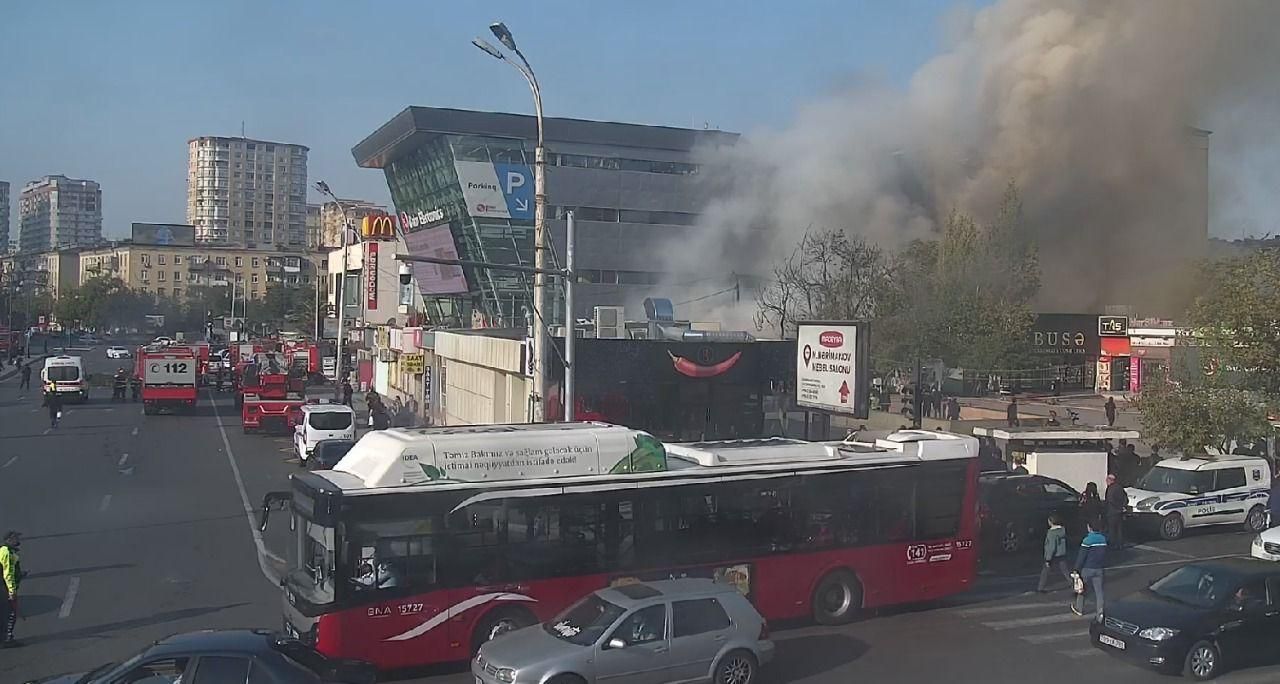 “Metro City”dəki yanğın söndürüldü -  YENİLƏNİB - FOTO-VİDEO