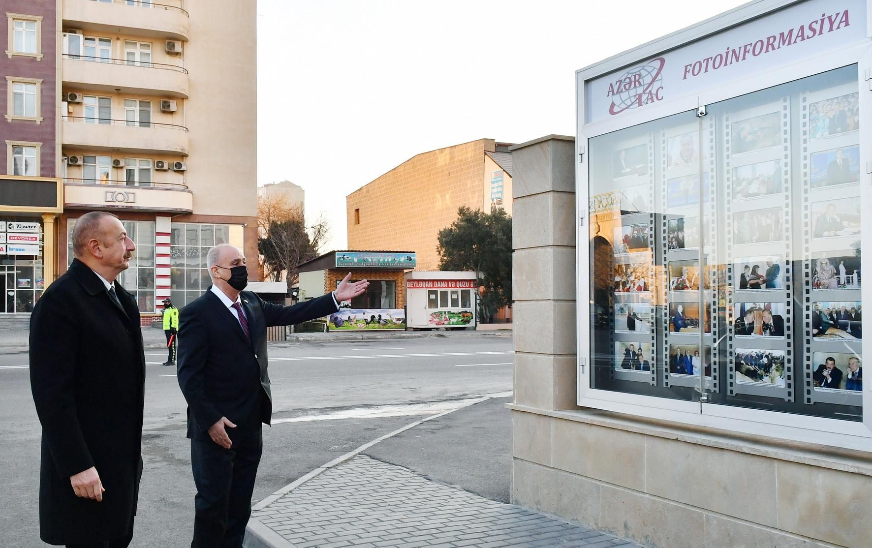 Prezident AZƏRTAC-ın yeni binasında - YENİLƏNİB - FOTO Prezident AZƏRTAC-ın yeni binasında - YENİLƏNİB - FOTO