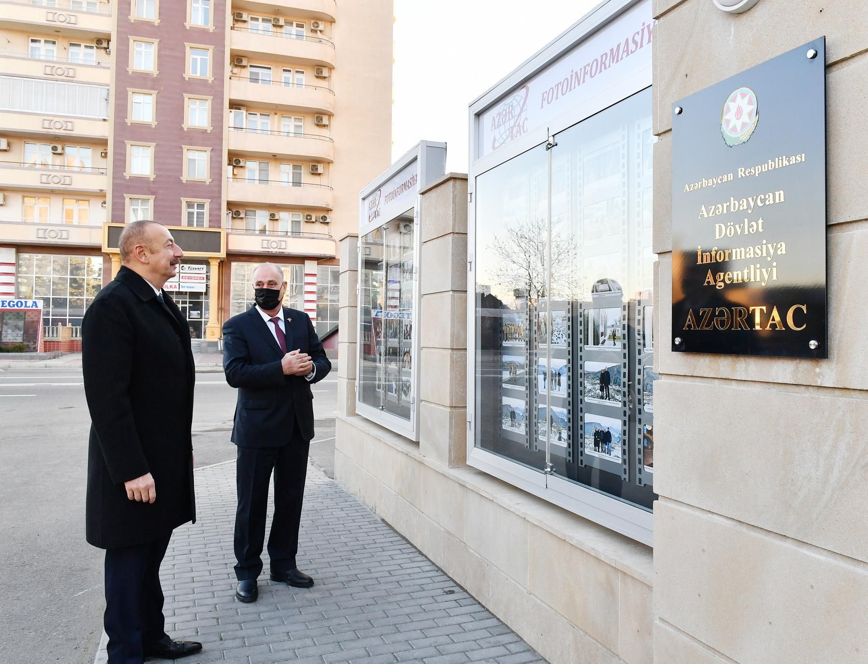 Prezident AZƏRTAC-ın yeni binasında - YENİLƏNİB - FOTO Prezident AZƏRTAC-ın yeni binasında - YENİLƏNİB - FOTO