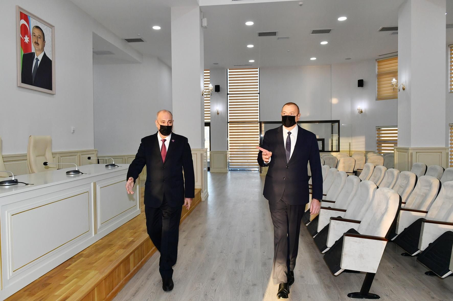 Prezident AZƏRTAC-ın yeni binasında - YENİLƏNİB - FOTO Prezident AZƏRTAC-ın yeni binasında - YENİLƏNİB - FOTO