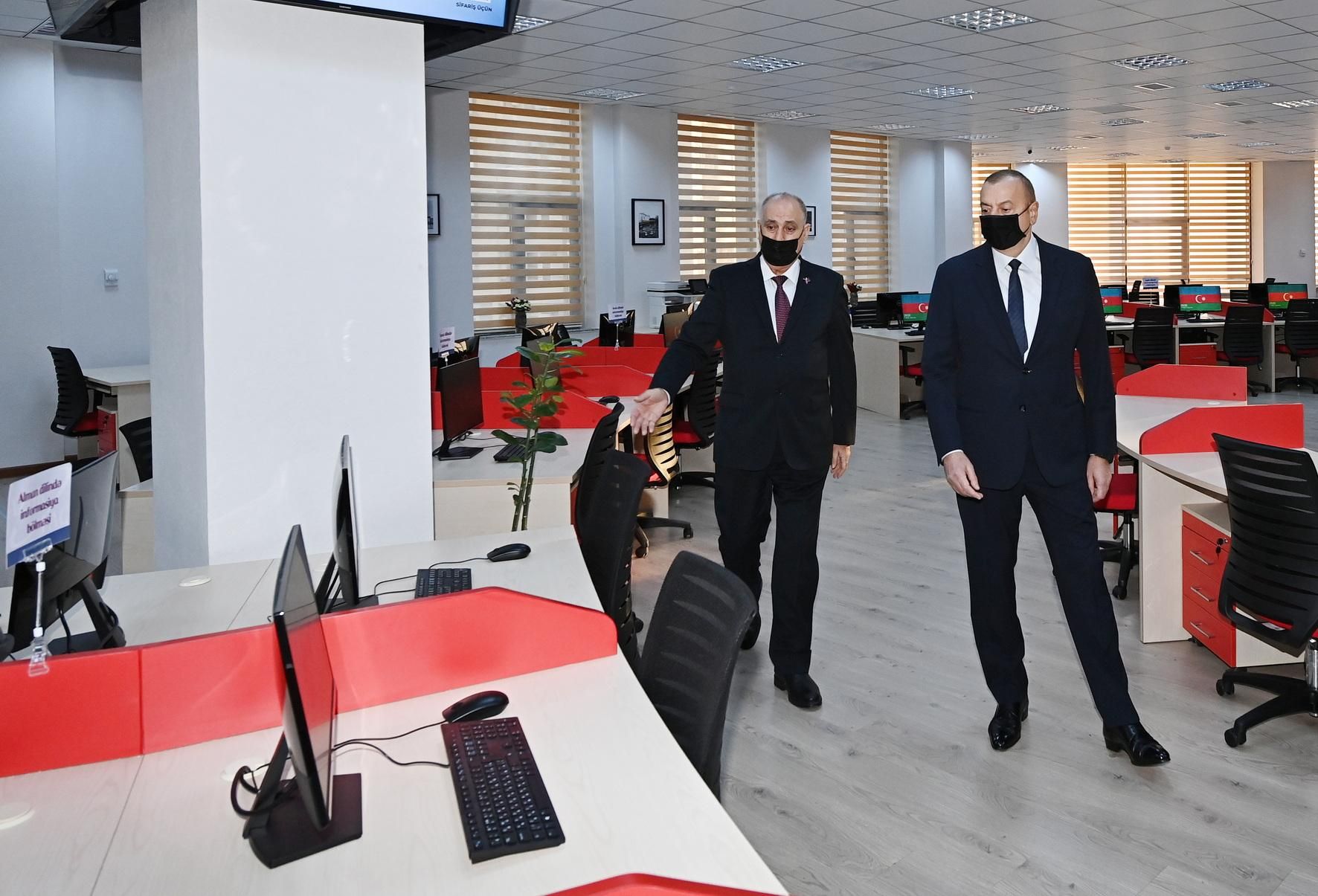 Prezident AZƏRTAC-ın yeni binasında - YENİLƏNİB - FOTO Prezident AZƏRTAC-ın yeni binasında - YENİLƏNİB - FOTO