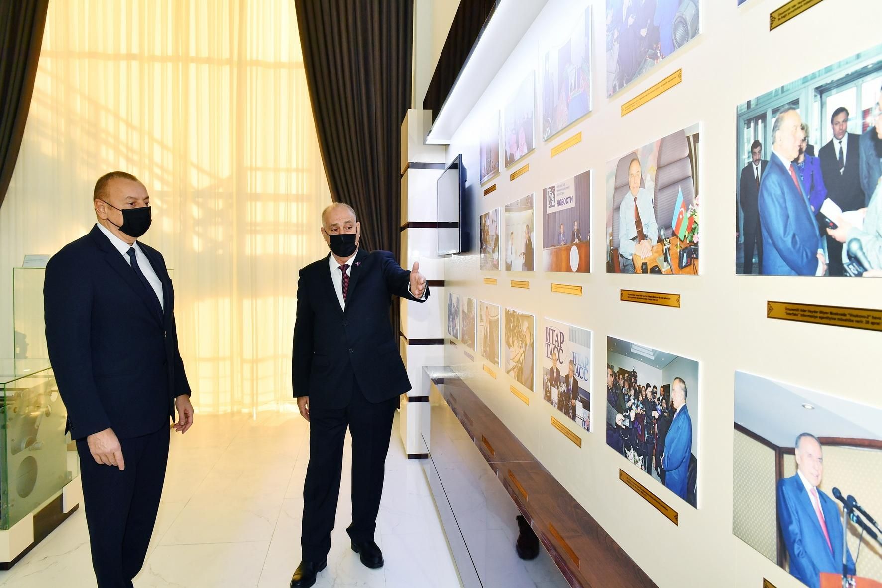 Prezident AZƏRTAC-ın yeni binasında - YENİLƏNİB - FOTO Prezident AZƏRTAC-ın yeni binasında - YENİLƏNİB - FOTO