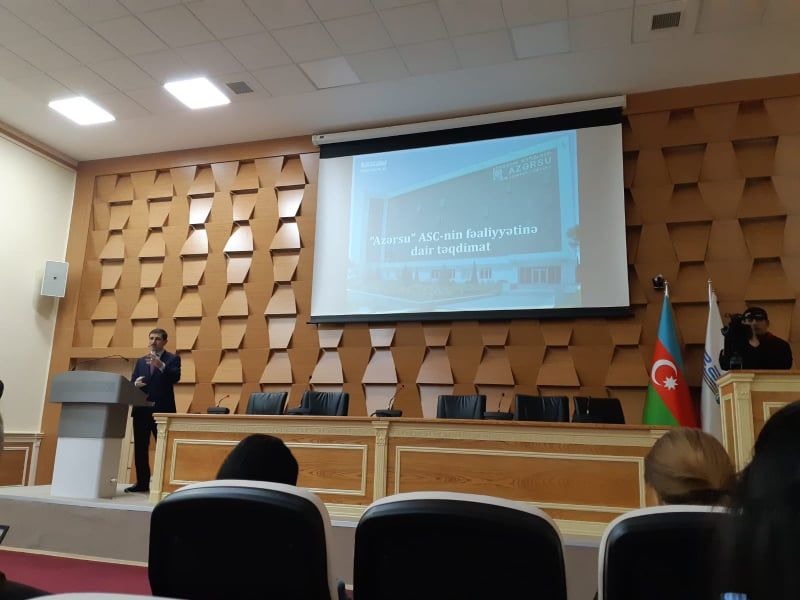 Azərsu" MEDİA ilə birgə jurnalistlərə təlim keçdi -  FOTO