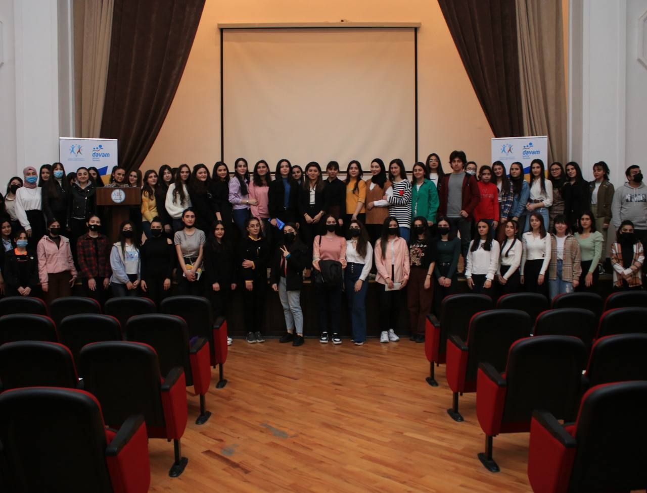 "Davam" tərəfindən "Davamçı ol" layihəsinə start verildi - FOTO