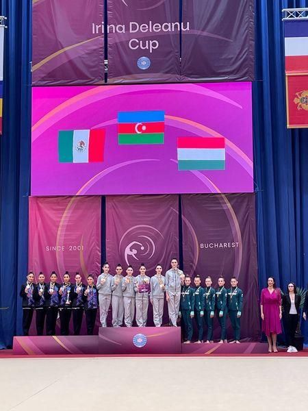 Gimnastlarımız Rumıniya və Polşada medallar qazandı -  FOTO
