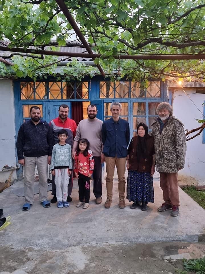 Fransa səfiri Yardımlıya getdi, ot biçdi - FOTO 