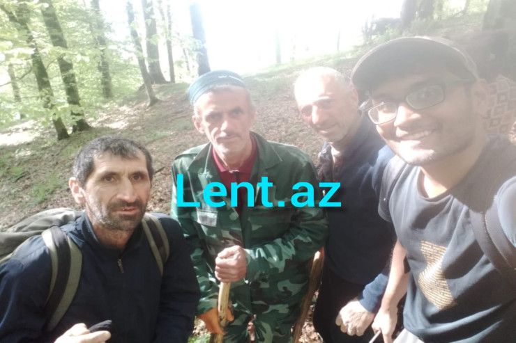 Zaqatalada itən turistin yeni FOTOSU: hadisədən bir neçə saat əvvəl çəkilib 