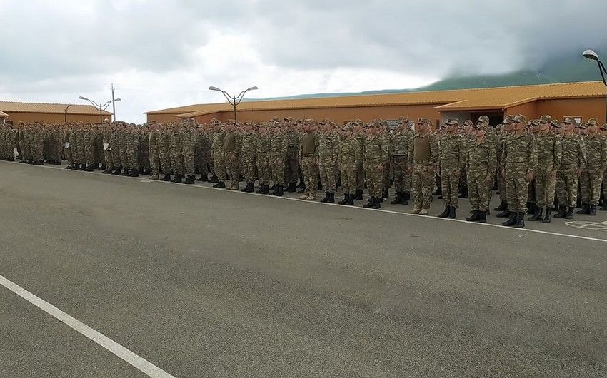 Ehtiyatda olan hərbçilərimiz təlimə çağrıldı - FOTO Ehtiyatda olan hərbçilərimiz təlimə çağrıldı - FOTO