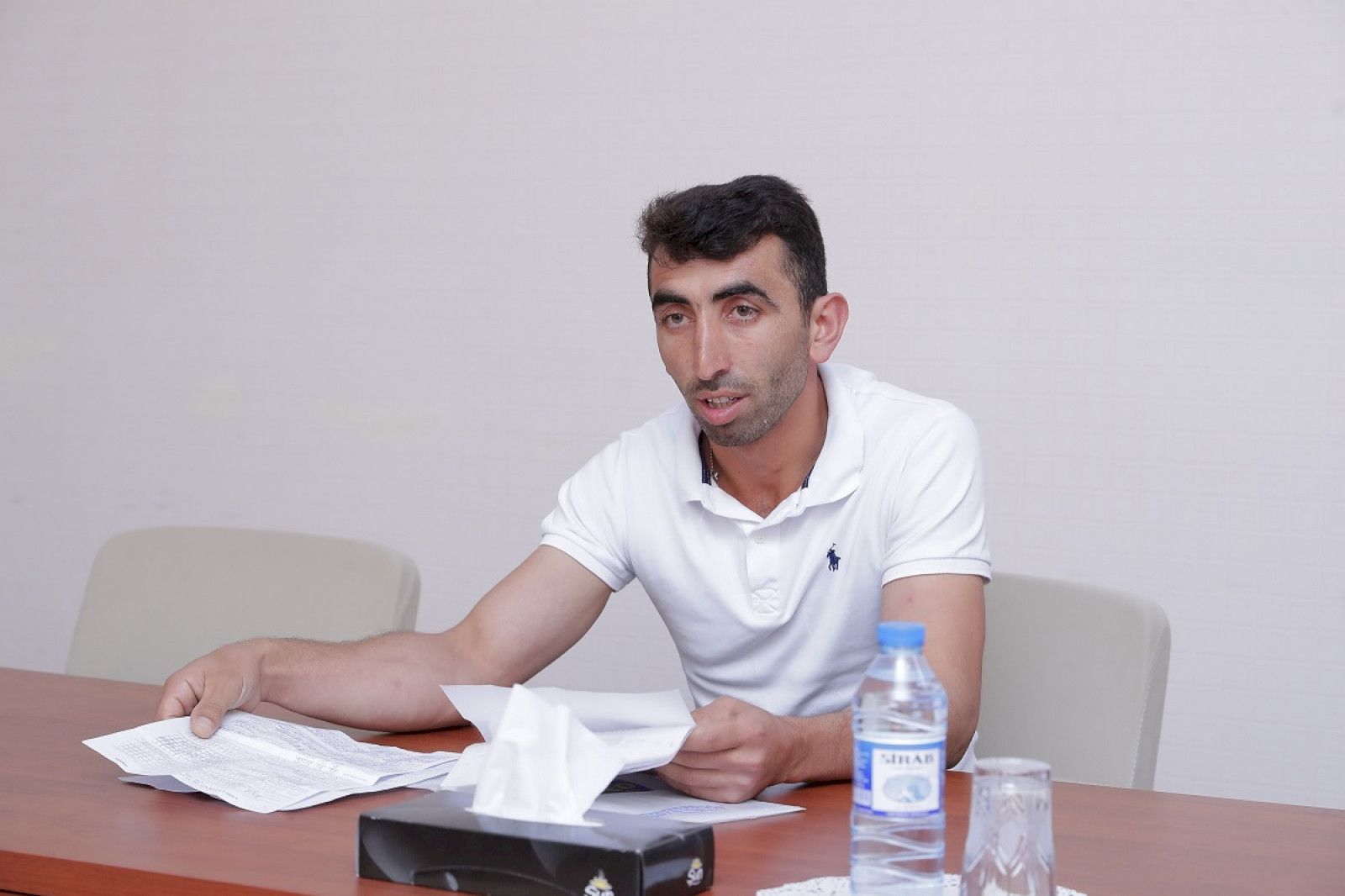 Sahil Babayev Qobustanda vətəndaşları qəbul etdi -  FOTO