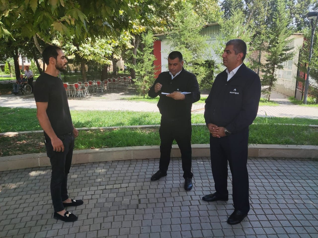 Mingəçevirdə vətəndaşların sualları yerindəcə cavablandırıldı - Fotolar 