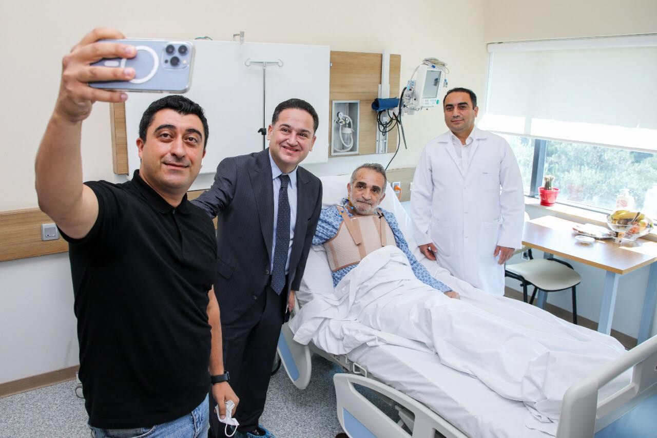 Xalq artisti açıq ürək əməliyyatı olundu - FOTOLAR 