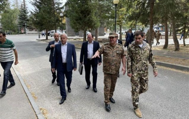 KTMT-nin Ermənistandakı missiyası Azərbaycanla sərhəddə olub - FOTOLAR 