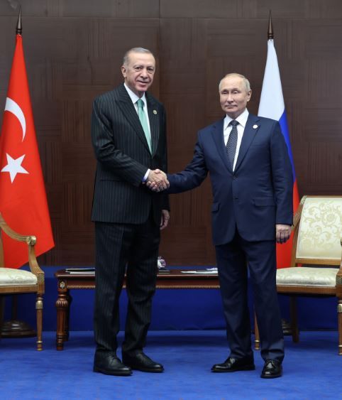 Ərdoğan-Putin görüşü başladı - FOTO Ərdoğan-Putin görüşü başladı - FOTO