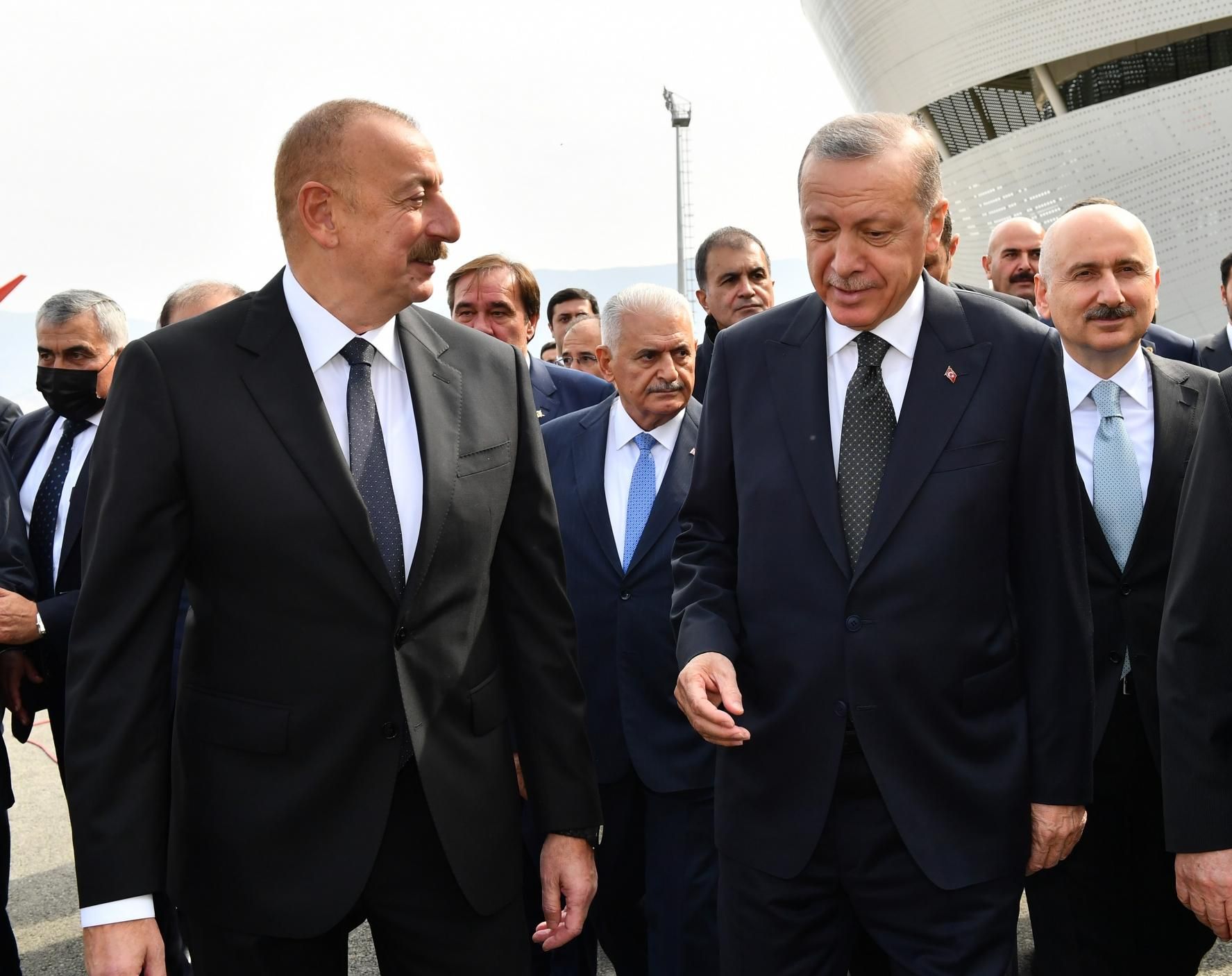 Bakupost.az - İlham Əliyev və Ərdoğan Zəngilan aeroportunun açılışında - Yenilənib2-FOTO