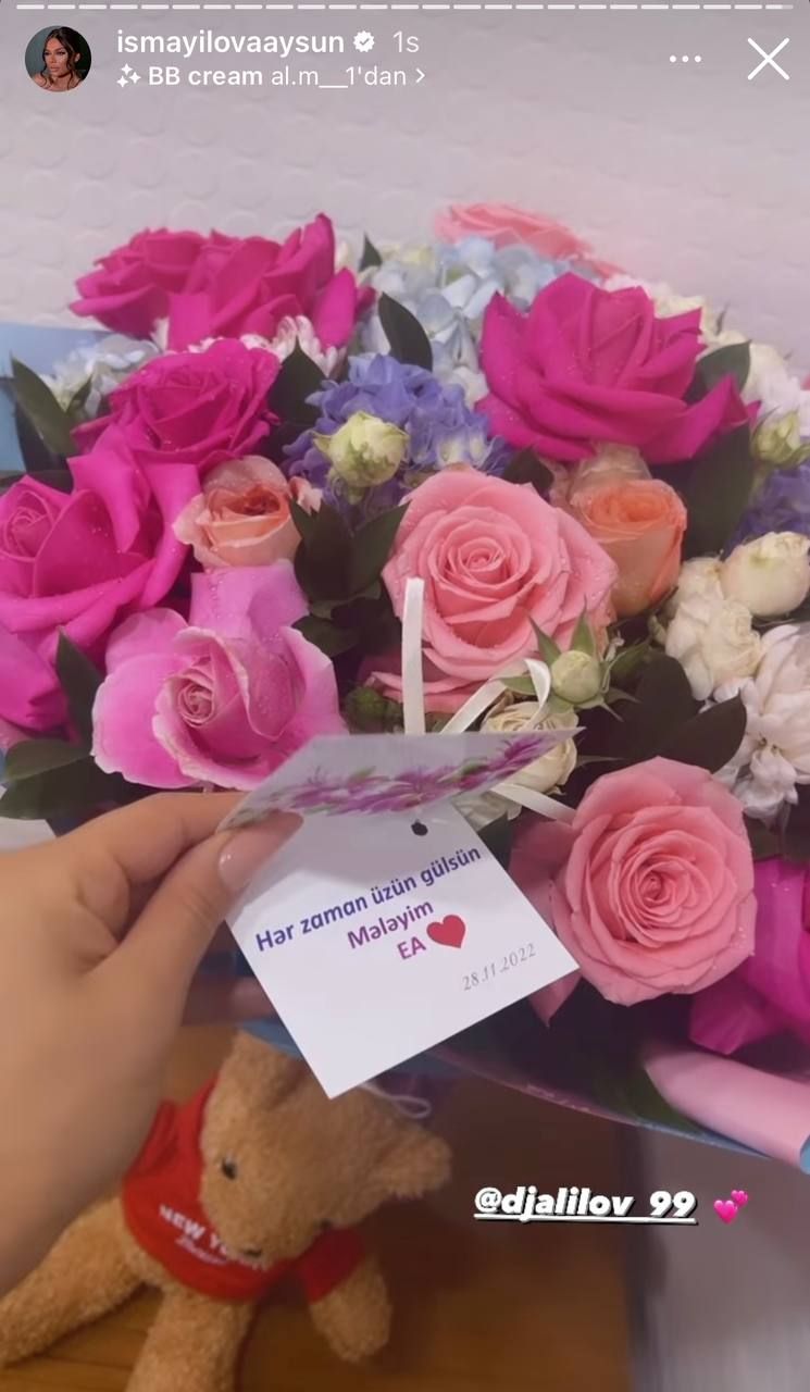 Aysunla əri barışdı - FOTO 