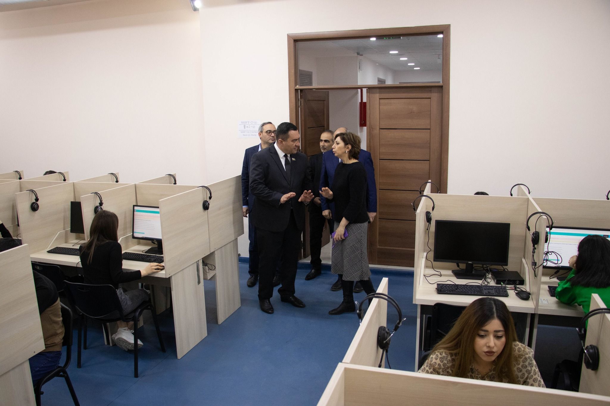 Qərbi Kaspi Universitetində "Açıq Qapı" Günü keçirildi -  FOTOLAR