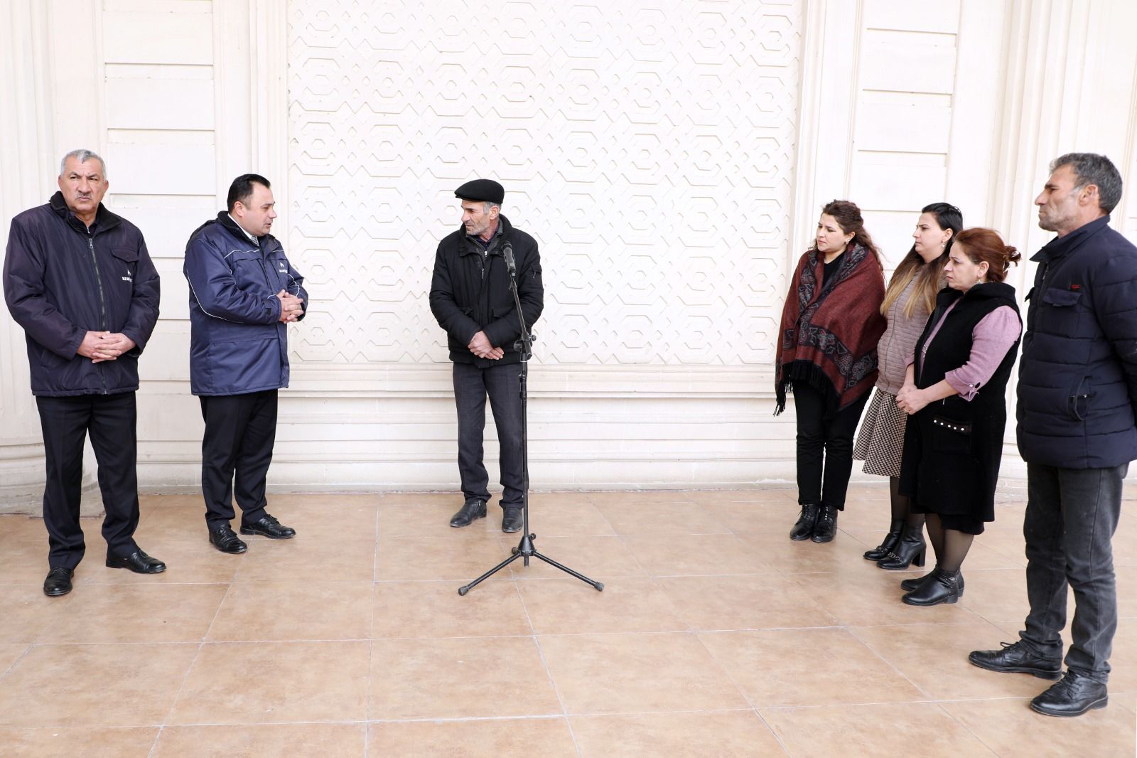 "Açıq mikrofon" aksiyası Ucarda -  FOTO