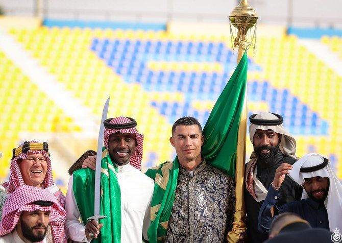 Ronaldo Ərəbistanın Müstəqillik Günündə -  FOTOLAR