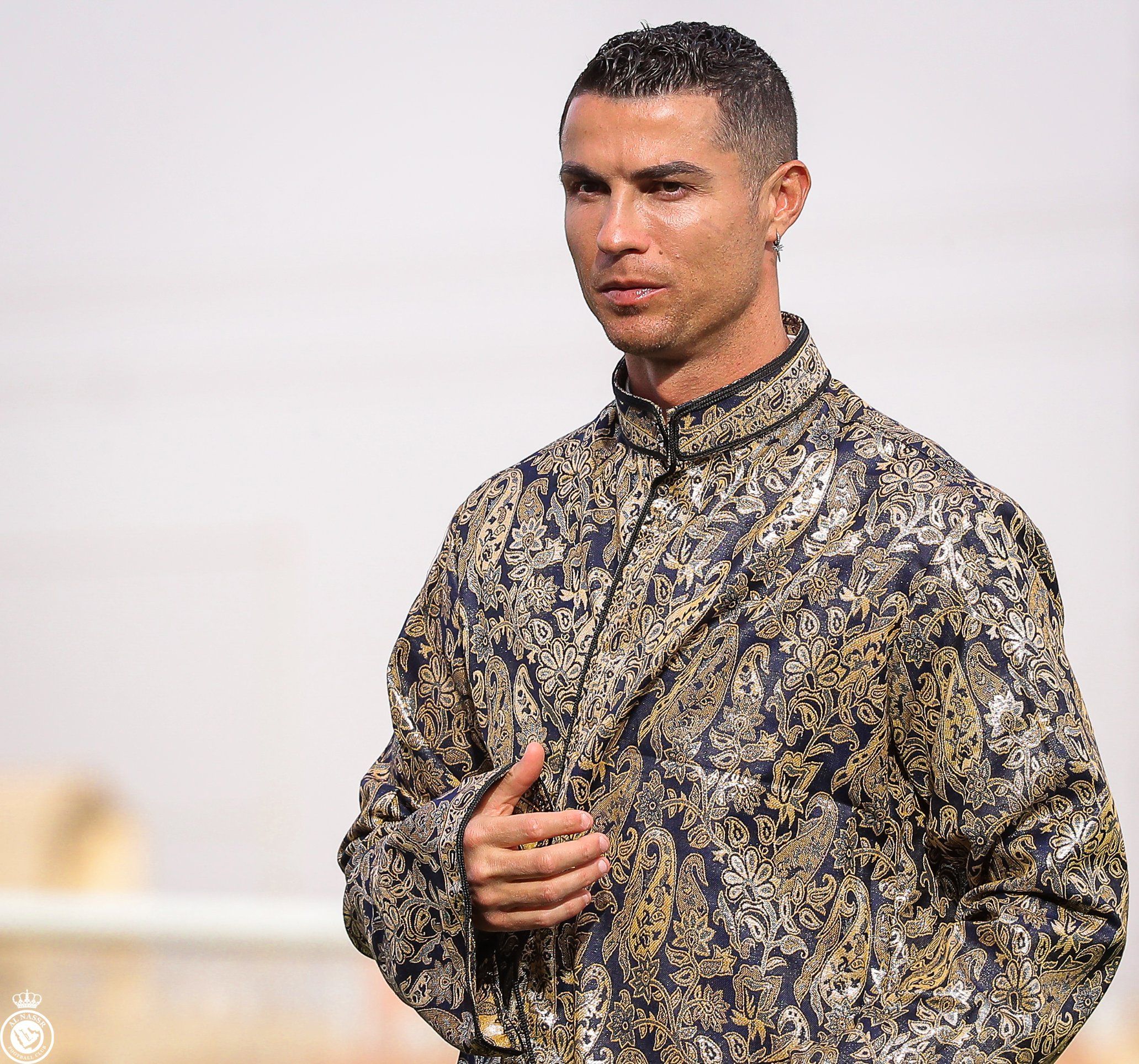 Ronaldo Ərəbistanın Müstəqillik Günündə -  FOTOLAR