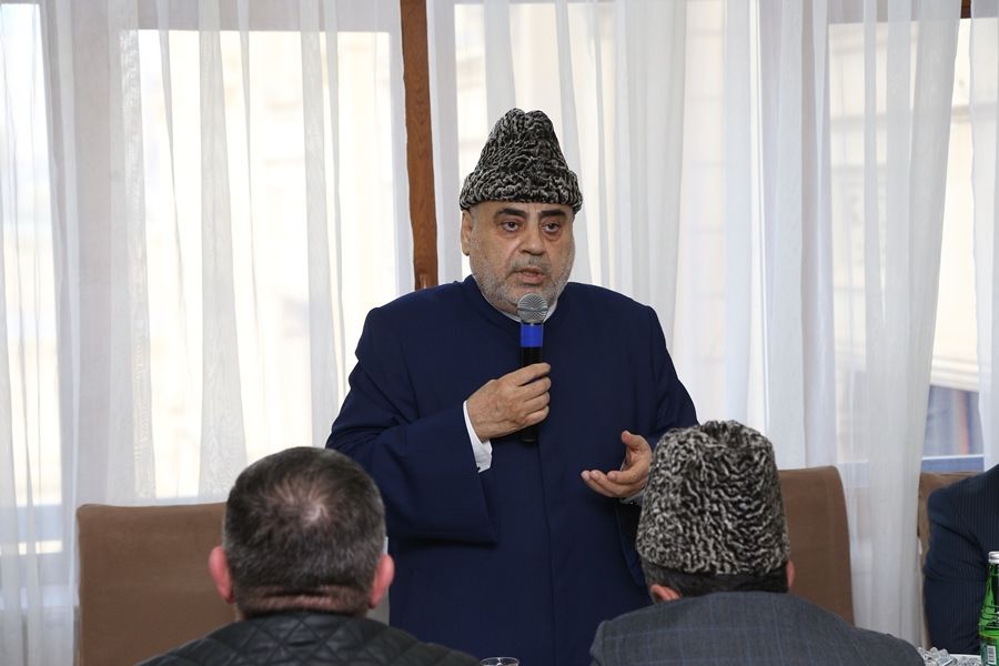 Şeyx Hacı Şahinin anım mərasimində -  FOTOLAR