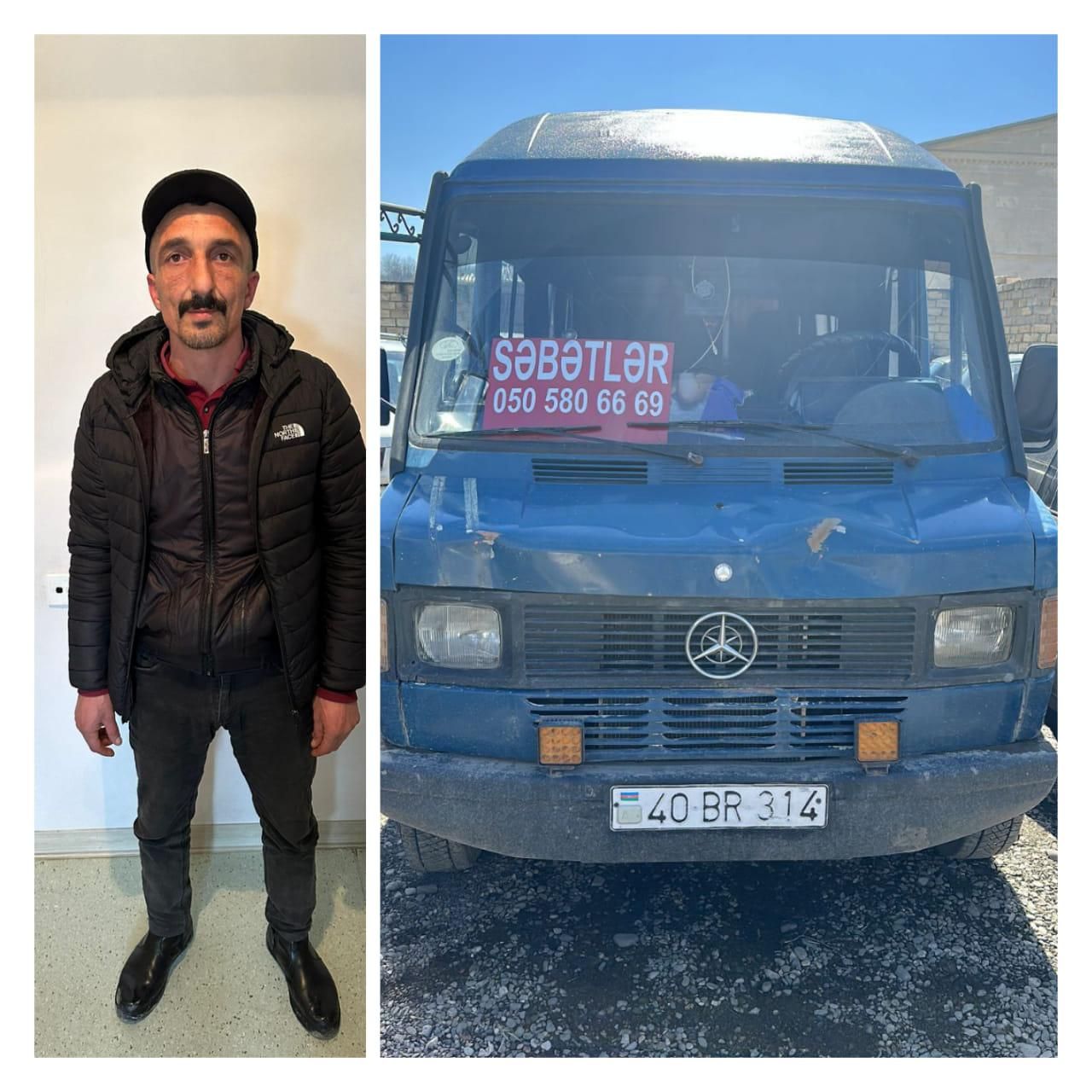 Narkotikin təsiri altında mikroavtobusu idarə edən şəxs saxlanılıb 