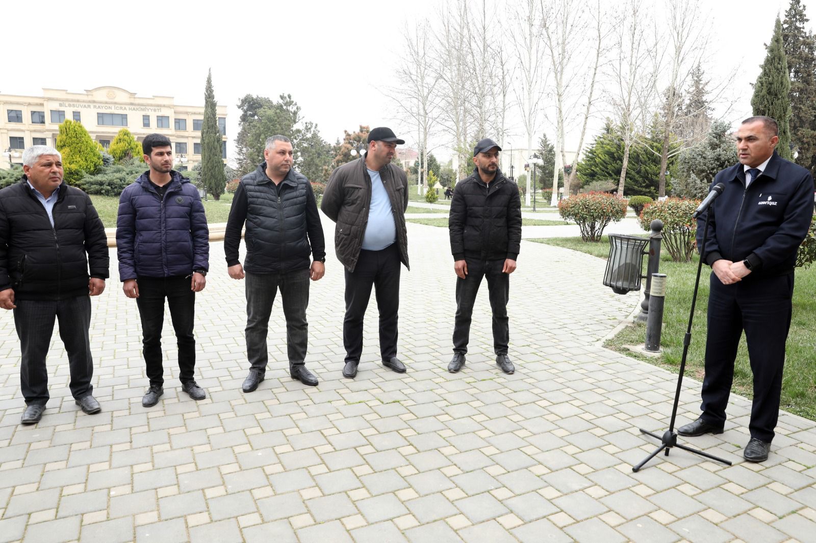 Biləsuvar sahibkarları "Açıq mikrofon"da -  FOTO